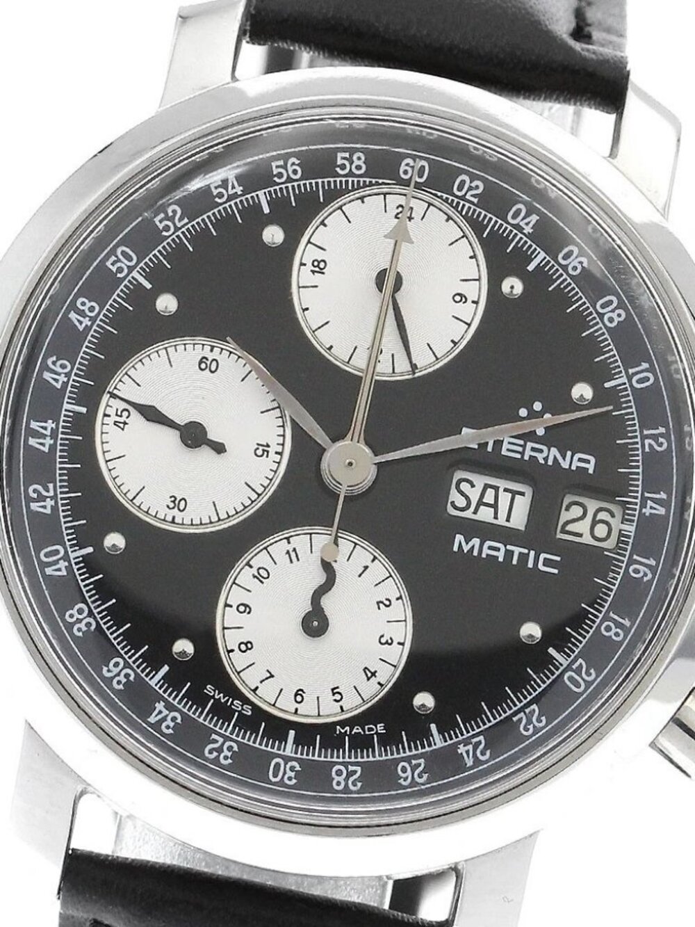 Eterna Eterna Matik 684.2169.41 Day date black Dial Automatic Men's Watch_902936